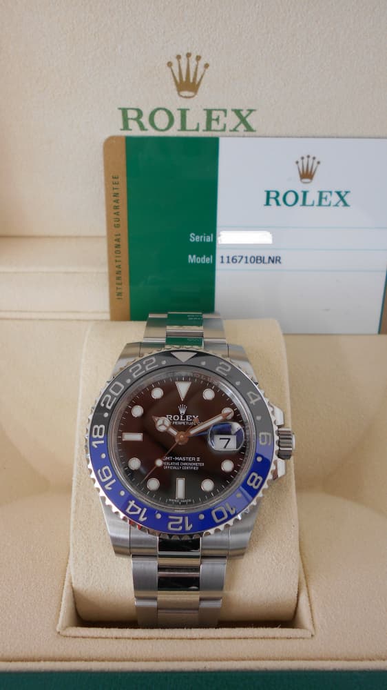 ロレックス　GMTマスターⅡ　116710BLNR　買取実績【高松レインボー通り店/香川県/高松市】 香川県高松市にあるザ・ゴールド 高松レインボー通り店（※高松レインボーロード店に移転いたしました）の画像1