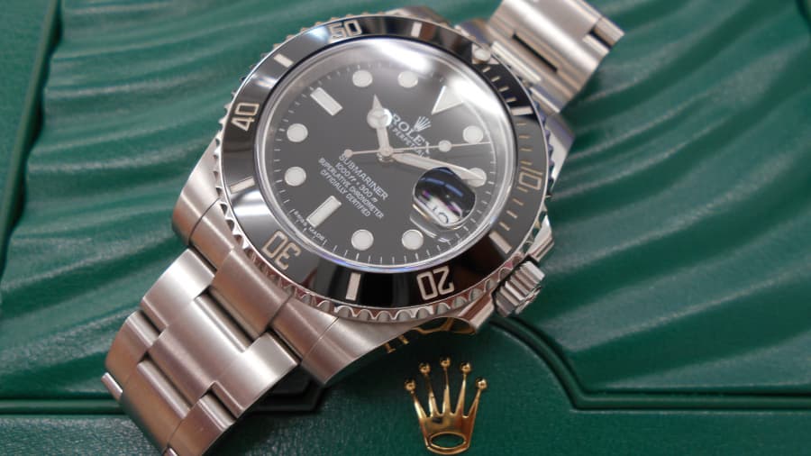 ロレックス　サブマリーナデイトの買取実績【高松レインボー通り店/香川県/高松市】 香川県高松市にあるザ・ゴールド 高松レインボー通り店（※高松レインボーロード店に移転いたしました）の画像1