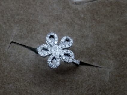 Zoccai☆ダイヤフラワーリング【高松レインボー通り店 】 香川県高松市にあるザ・ゴールド 高松レインボー通り店（※高松レインボーロード店に移転いたしました）の画像1