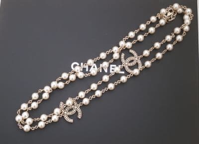 シャネル　パールネックレス【高松レインボー通り店】 香川県高松市にあるザ・ゴールド 高松レインボー通り店（※高松レインボーロード店に移転いたしました）の画像1
