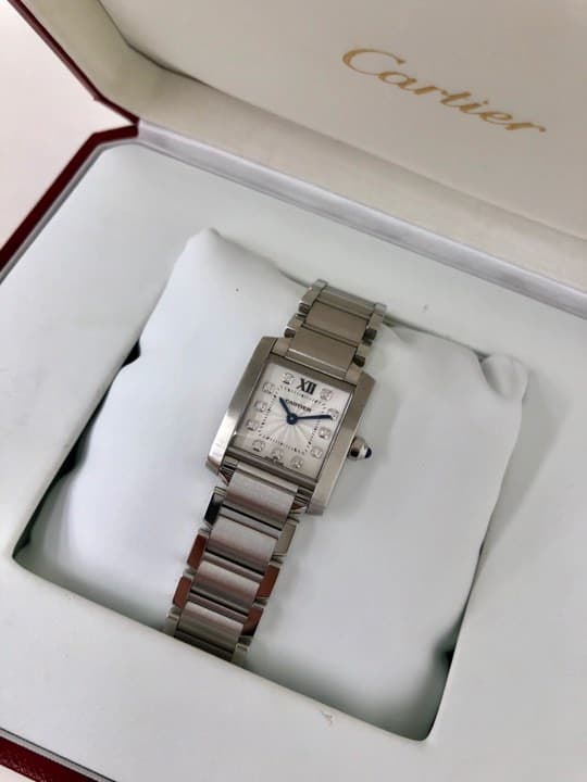 カルティエ☆タンクフランセーズ【高松レインボー通り店】 香川県高松市にあるザ・ゴールド 高松レインボー通り店（※高松レインボーロード店に移転いたしました）の画像1