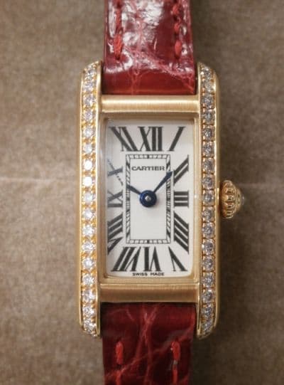 カルティエ　タンクアメリカン　【高松レインボー通り店】 香川県高松市にあるザ・ゴールド 高松レインボー通り店（※高松レインボーロード店に移転いたしました）の画像1
