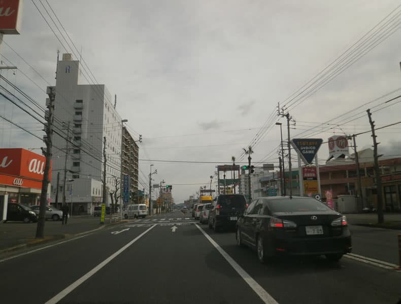 中央インター方面からお越しの場合