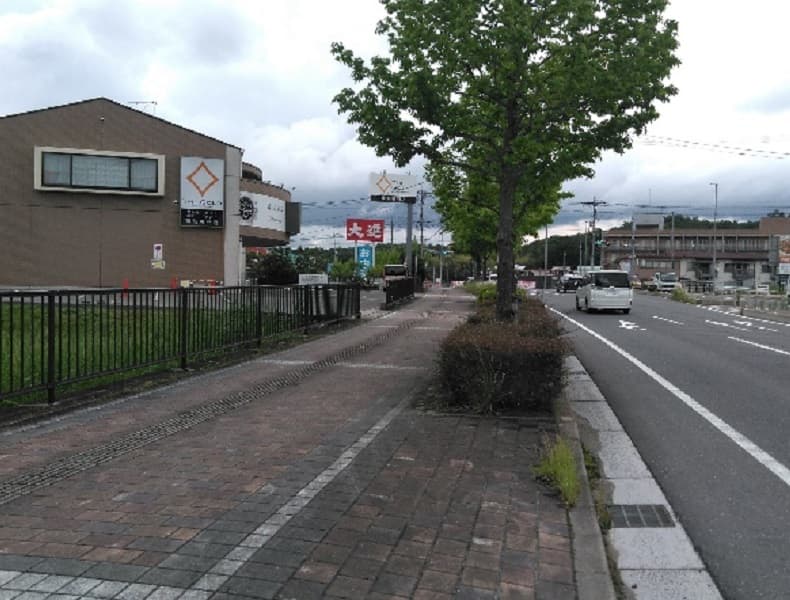 西条駅方面からお越しの場合