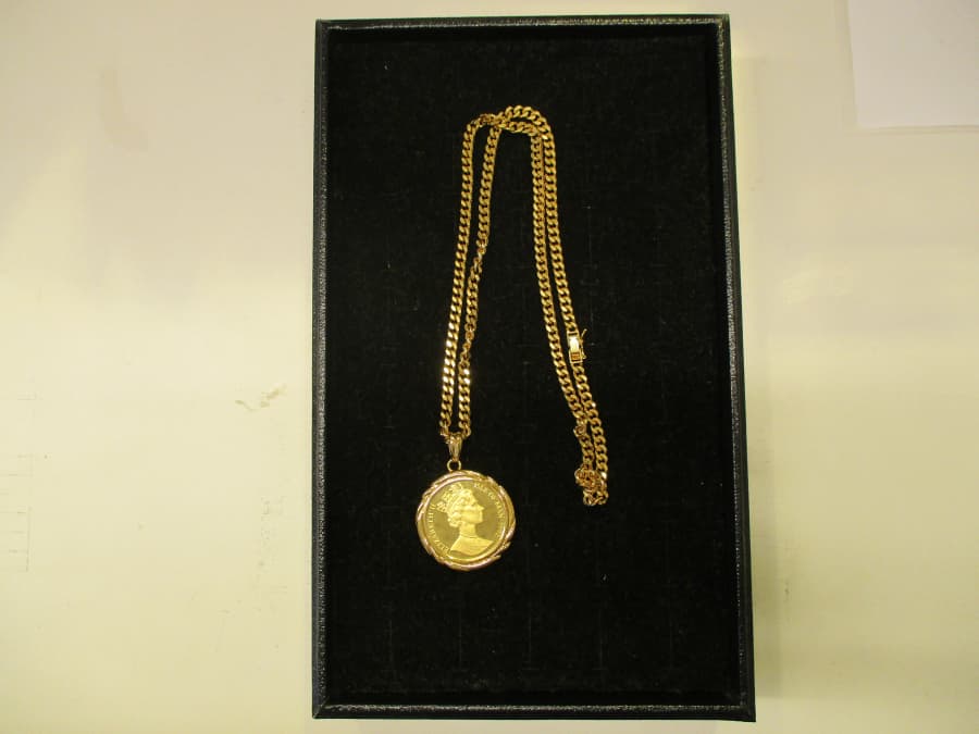 k24コインネックレス 買取実績 【東広島店/広島県/東広島市】 広島県東広島市にあるザ・ゴールド 東広島店の画像1