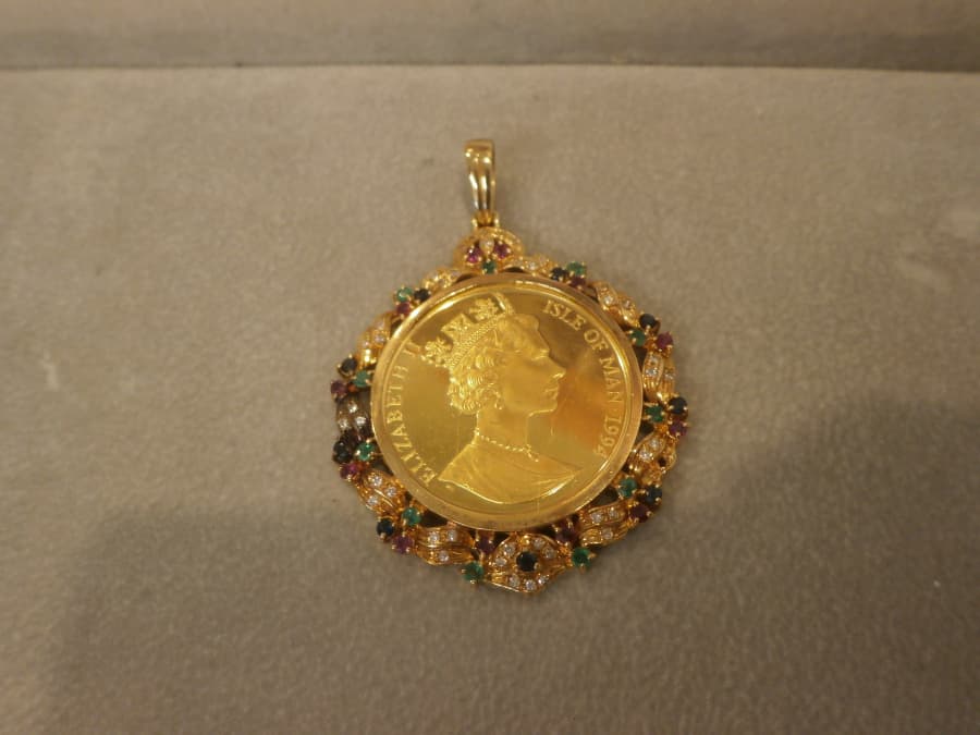 マン島コイン 買取実績 【東広島店/広島県/東広島市】 広島県東広島市にあるザ・ゴールド 東広島店の画像1