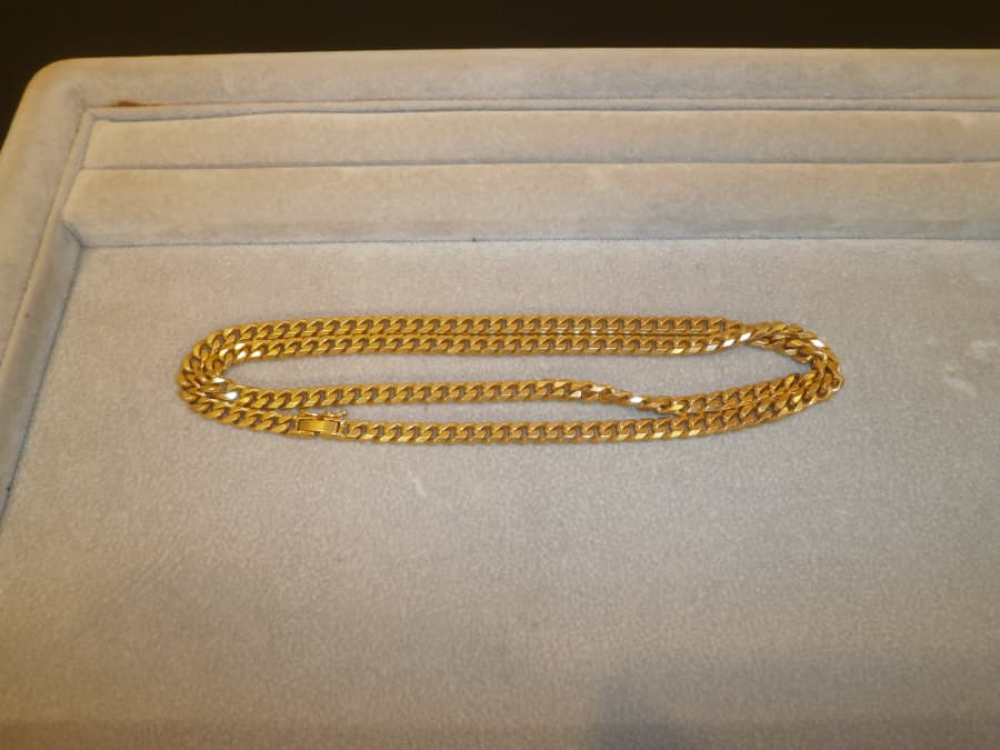 K18ネックレス買取実績　【東広島店/広島県/東広島市】 広島県東広島市にあるザ・ゴールド 東広島店の画像1