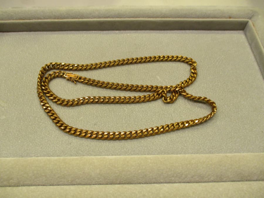 K18ネックレス買取実績　【東広島店/広島県/東広島市】 広島県東広島市にあるザ・ゴールド 東広島店の画像1