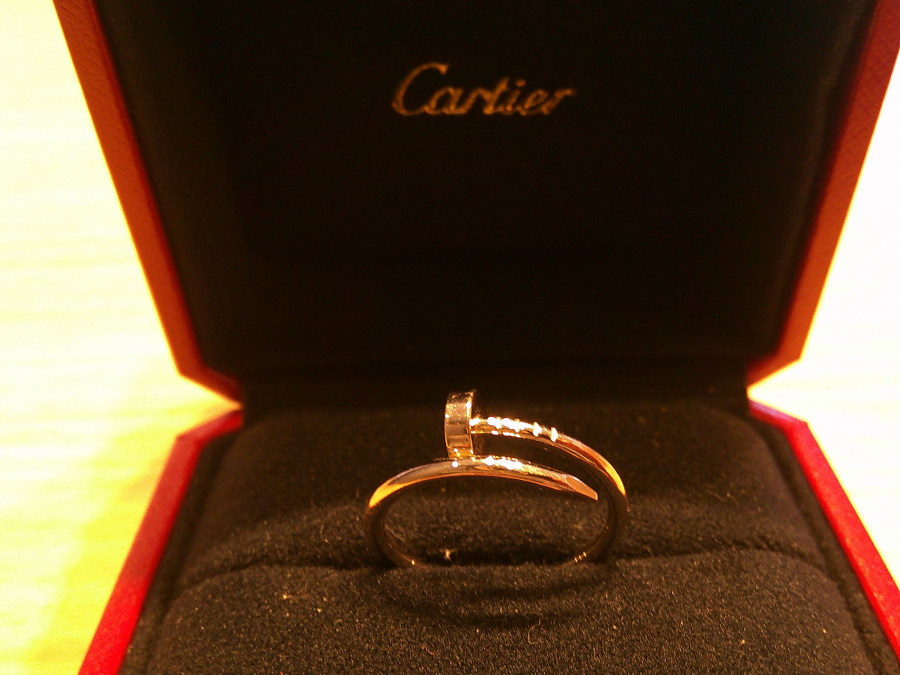 カルティエ　ジュストアンクルリング買取実績【東広島店/広島県/東広島市】 広島県東広島市にあるザ・ゴールド 東広島店の画像1