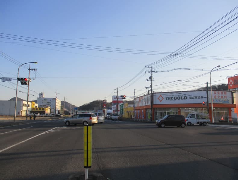 府中・駅家方面からお車でお越しの場合