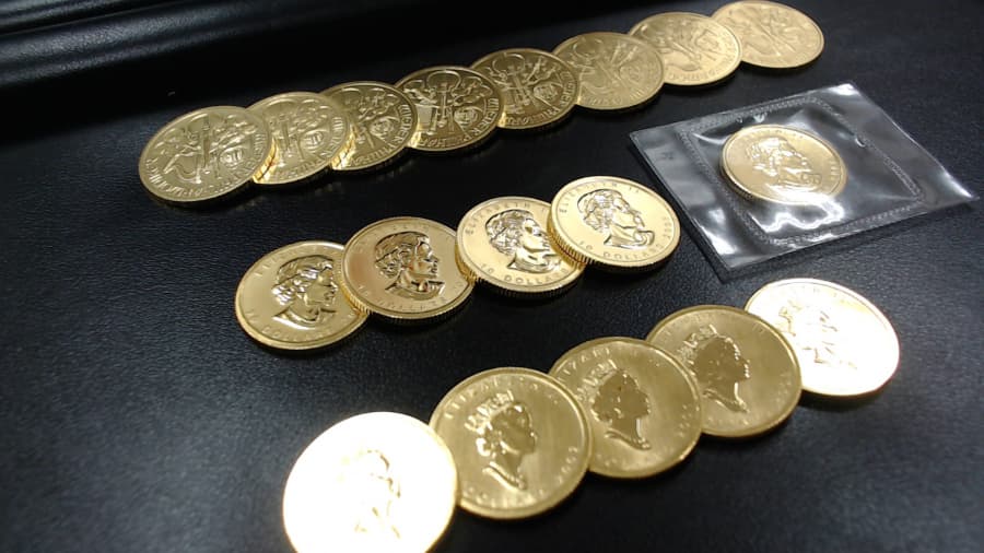 貴金属 　メイプルリーフ　コインの買取実績【福山神辺店/広島県/福山市】 広島県福山市にあるザ・ゴールド 福山神辺店の画像1