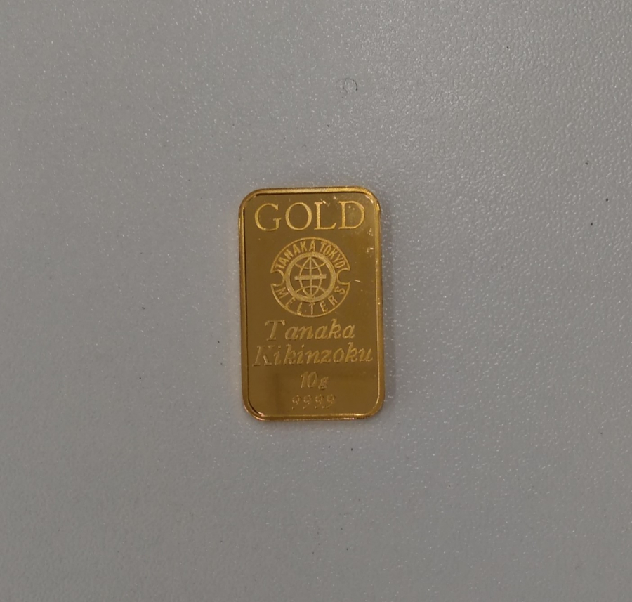 貴金属 24金　インゴット10ｇ買取実績【福山神辺店/広島県/福山市】 広島県福山市にあるザ・ゴールド 福山神辺店の画像1