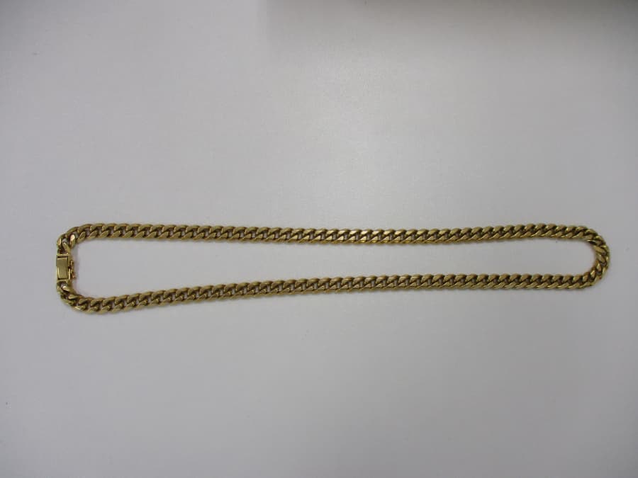 貴金属 　喜平K18ネックレス150gの買取実績【福山神辺店/広島県/福山市】 広島県福山市にあるザ・ゴールド 福山神辺店の画像1