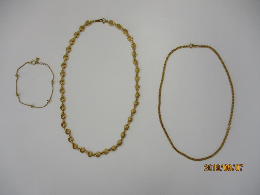 貴金属　K18　ネックレスなど　【福山神辺店】 広島県福山市にあるザ・ゴールド 福山神辺店の画像1