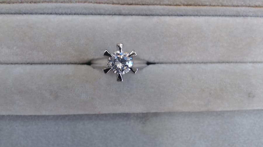 プラチナ850　ダイヤモンドリングの買取実績【曙店/広島県/広島市/東区】 