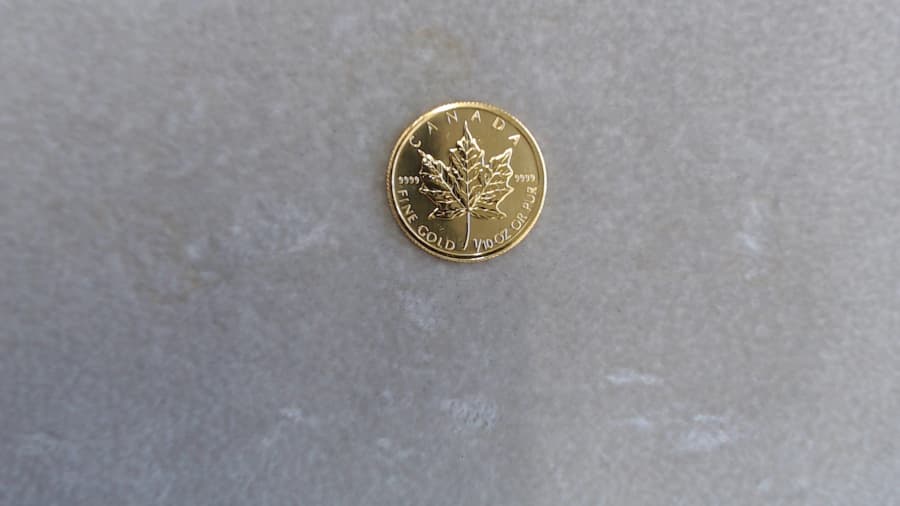 メープルリーフ金貨の買取実績【曙店/広島県/広島市/東区】 広島県広島市にあるザ・ゴールド 曙店の画像1