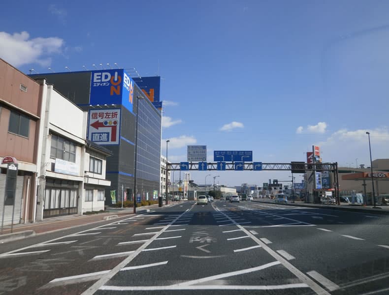 尾道方面からお車でお越しの場合