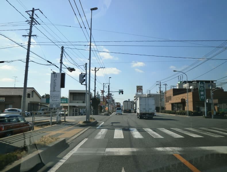 笠岡方面からお車でお越しの場合