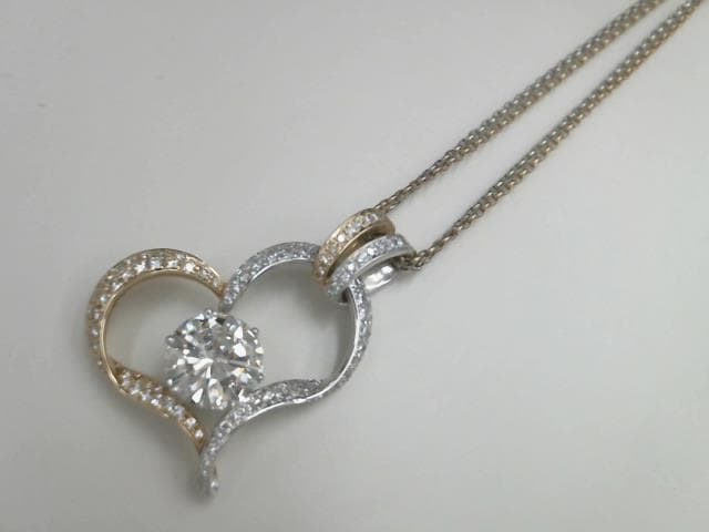 ダイヤ付きネックレス【福山東店】 広島県福山市にあるザ・ゴールド 福山東店の画像1