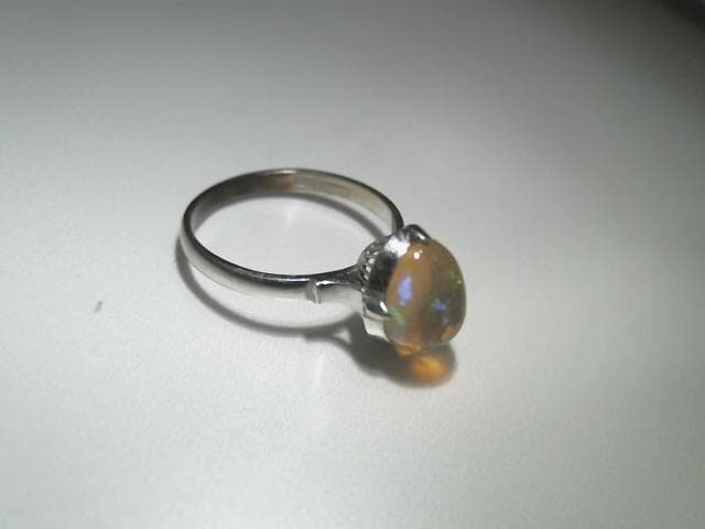 14金ﾎﾜｲﾄｺﾞｰﾙﾄﾞリング【福山東店】 広島県福山市にあるザ・ゴールド 福山東店の画像1