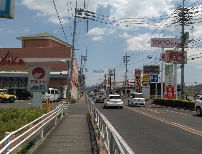 岡山方面からお越しの場合