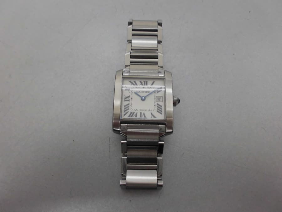 カルティエ タンクフランセーズMM 時計 買取【東岡山店】 岡山県岡山市にあるザ・ゴールド 東岡山店の画像1