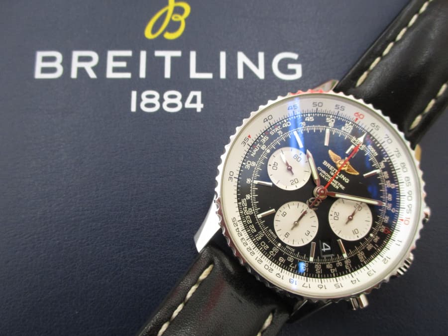 ブライトリング　ナビタイマーの買取実績【東岡山店/岡山県/岡山市中区】 岡山県岡山市にあるザ・ゴールド 東岡山店の画像1