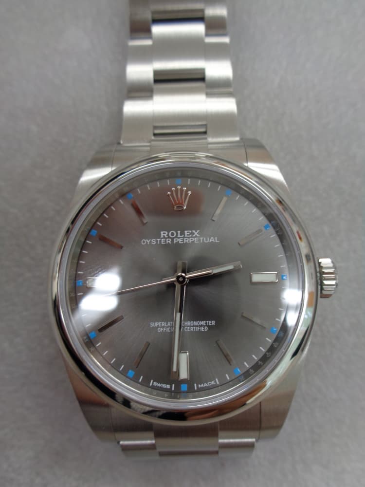 ROLEX(ロレックス)　オイスターパーペチュアルの買取実績【東岡山店/岡山県/岡山市中区】 岡山県岡山市にあるザ・ゴールド 東岡山店の画像1