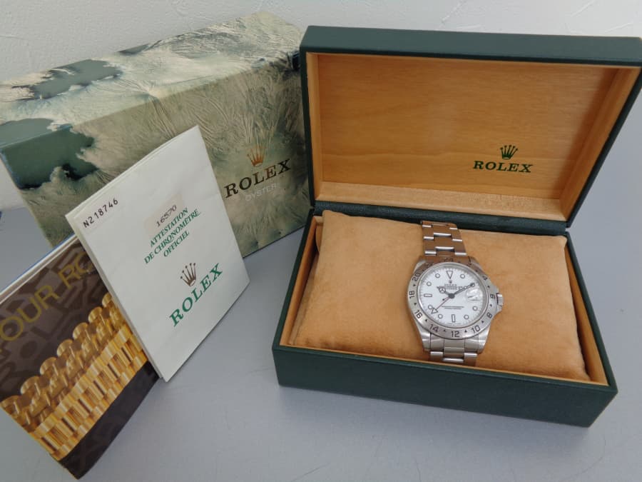 ロレックス　エクスプローラーⅡ 時計【東岡山店】 岡山県岡山市にあるザ・ゴールド 東岡山店の画像1