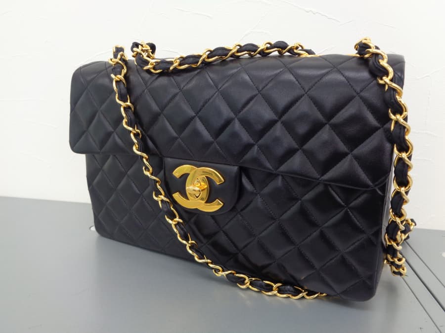 シャネル デカマトラッセ34 ラムスキン Wチェーン ショルダー バッグ 買取【東岡山店/岡山県/岡山市中区】 岡山県岡山市にあるザ・ゴールド 東岡山店の画像1