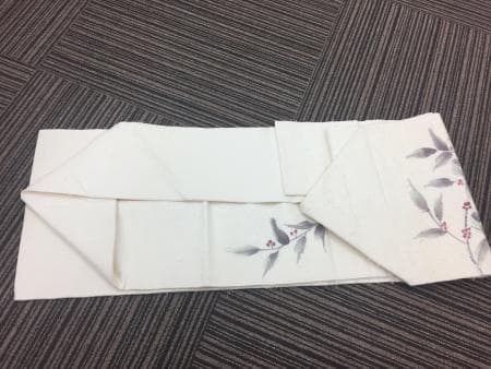 南天文様 名古屋帯 買取【東岡山店】 岡山県岡山市にあるザ・ゴールド 東岡山店の画像1