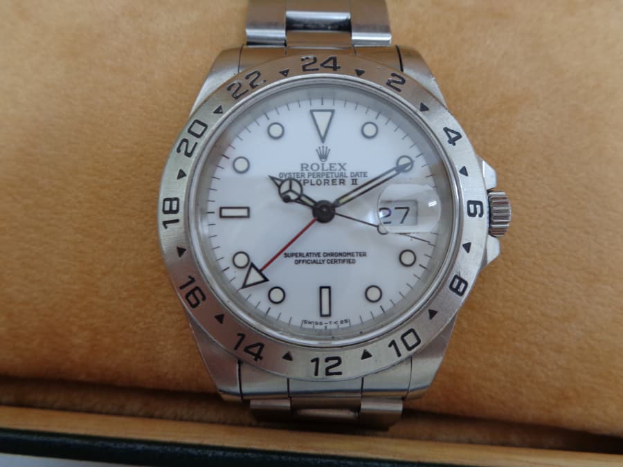 ロレックス　エクスプローラーⅡ 時計【東岡山店】 岡山県岡山市にあるザ・ゴールド 東岡山店の画像1