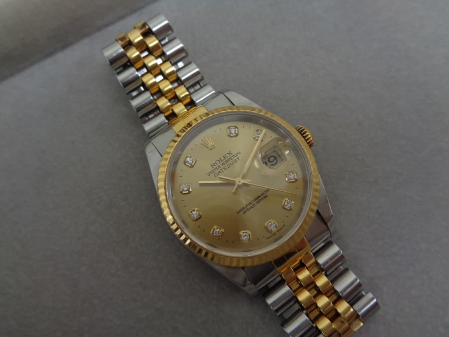 ＲＯＬＥＸ　時計　デイトジャストの買取実績【東岡山店/岡山県/岡山市中区】 岡山県岡山市にあるザ・ゴールド 東岡山店の画像1