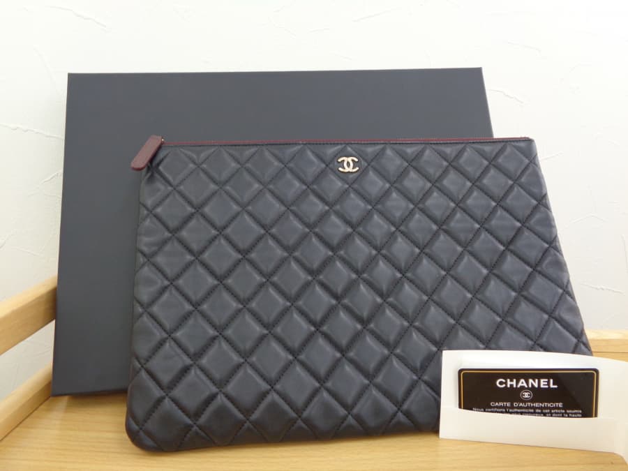 シャネル　クラッチバッグ　の買取実績【東岡山店/岡山県/岡山市中区】 岡山県岡山市にあるザ・ゴールド 東岡山店の画像1