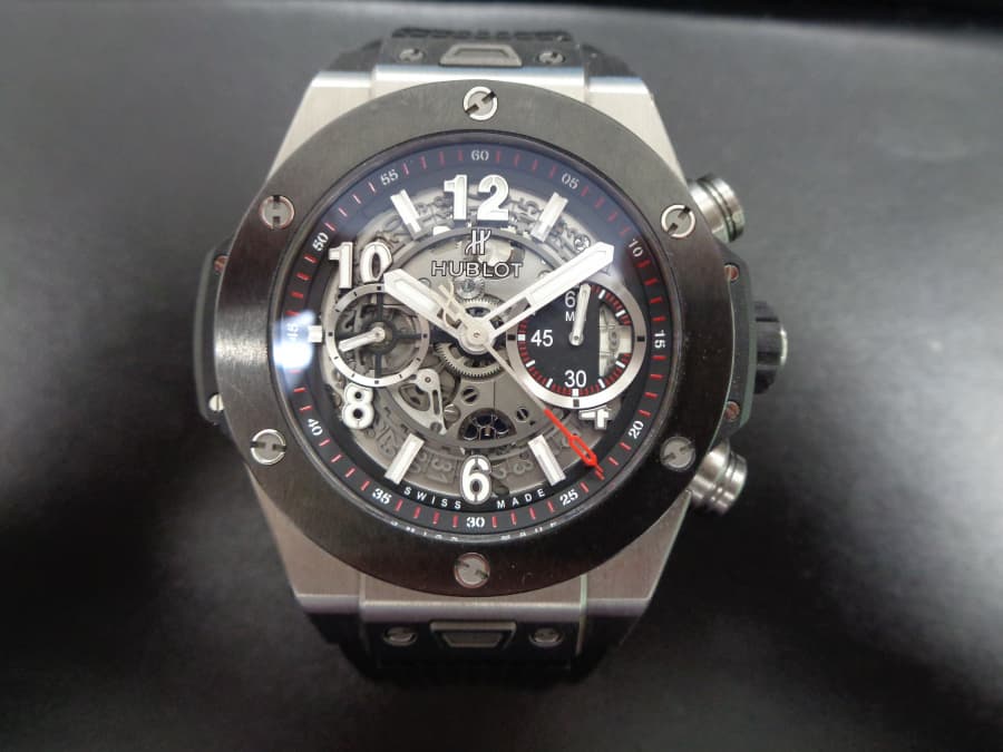 ウブロ ビッグ バン ウニコ チタニウム セラミック 時計 買取【東岡山店/岡山県/岡山市中区】 岡山県岡山市にあるザ・ゴールド 東岡山店の画像1