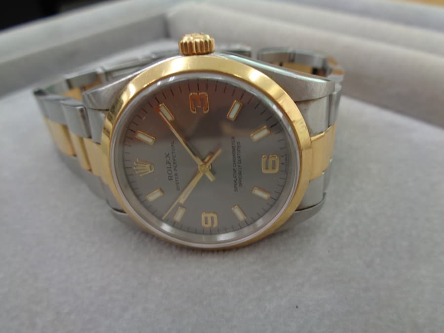 ＲＯＬＥＸ　時計　オイスターパーペチュアルの買取実績【東岡山店/岡山県/岡山市中区】 岡山県岡山市にあるザ・ゴールド 東岡山店の画像1