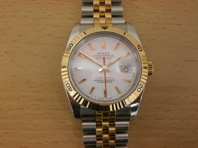 ロレックス デイトジャスト ターノグラフ 時計 買取【東岡山店】 岡山県岡山市にあるザ・ゴールド 東岡山店の画像1