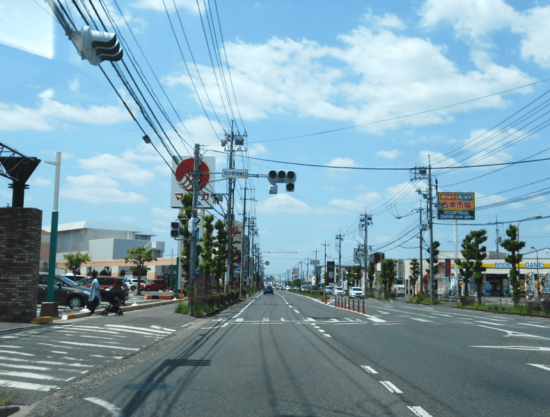 倉敷インター方面からお越しの場合