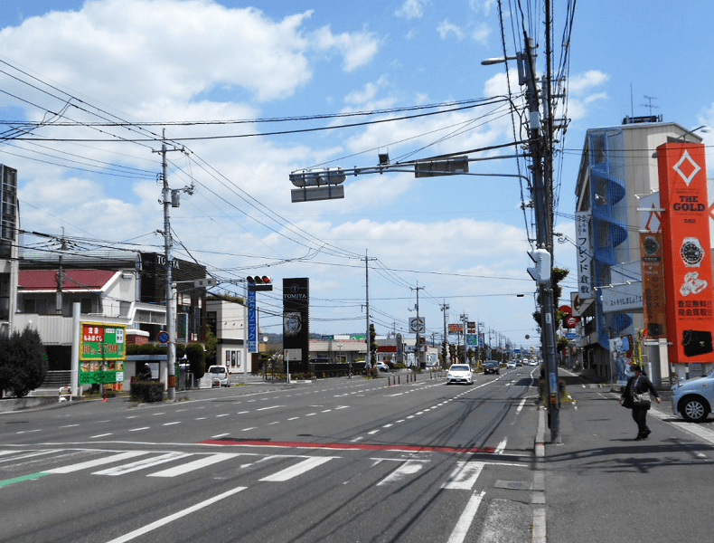 倉敷駅方面からお越しの場合