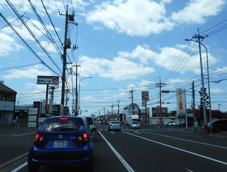 倉敷インター方面からお越しの場合