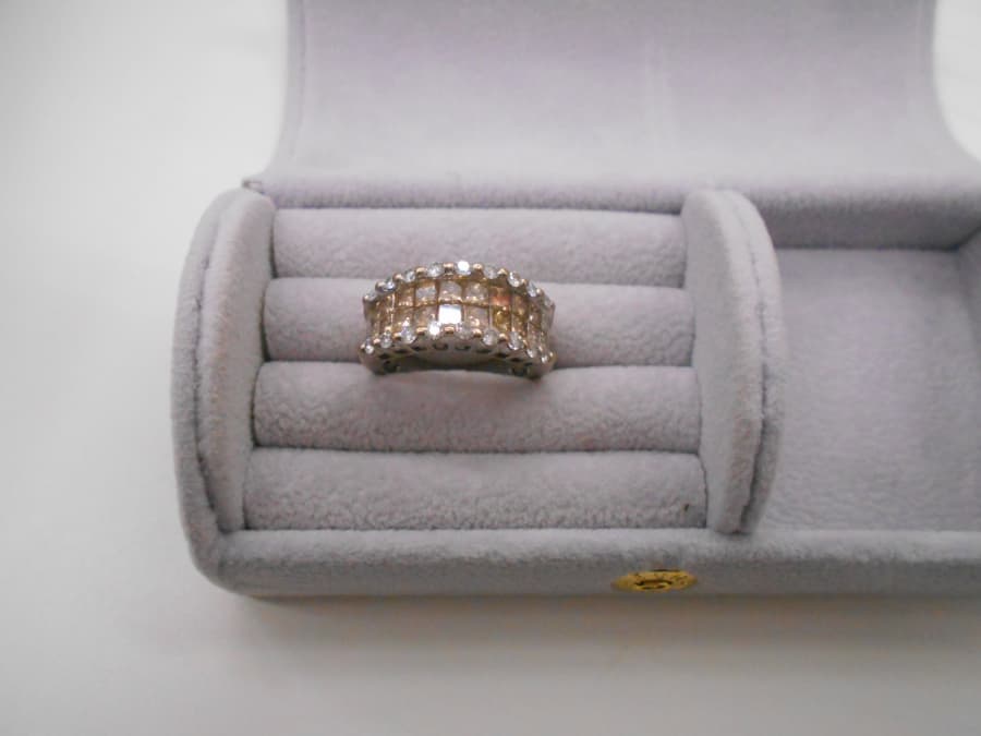 　K18WGダイヤの指輪買取　【倉敷店】 岡山県倉敷市にあるザ・ゴールド 倉敷店の画像1