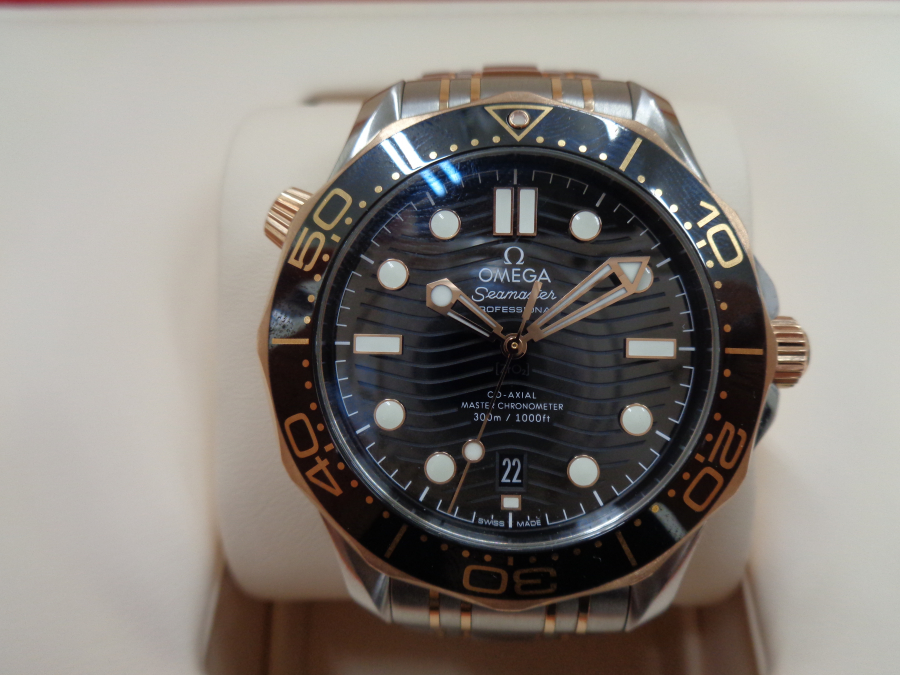 オメガ　シーマスターの買取実績【倉敷店/岡山県/倉敷市】 岡山県倉敷市にあるザ・ゴールド 倉敷店の画像1