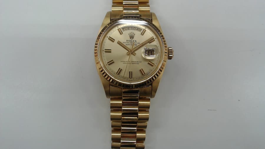 ロレックス　デイデイトの買取実績【倉敷店/岡山県/倉敷市】 岡山県倉敷市にあるザ・ゴールド 倉敷店の画像1