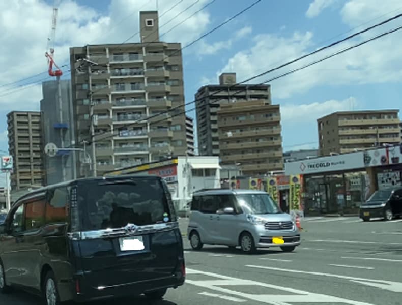 大元駅方面からお越しの場合