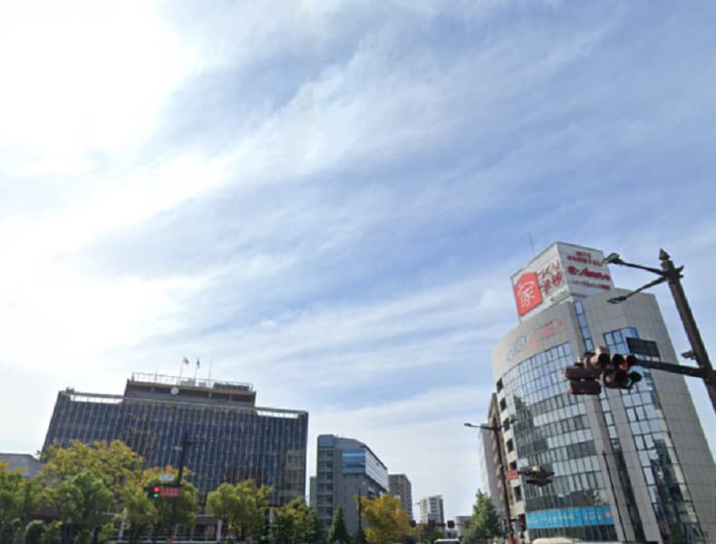 岡山駅方面からお越しの場合