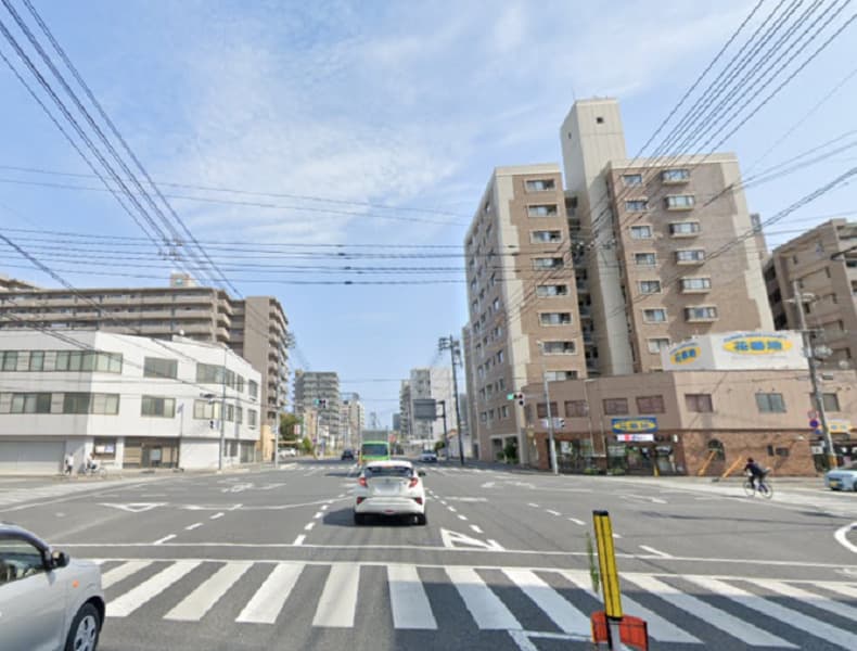大元駅方面からお越しの場合
