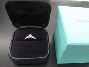 ティファニー　ダイヤモンドリング　買取　【岡山中央店】 岡山県岡山市にあるザ・ゴールド 岡山中央店の画像1