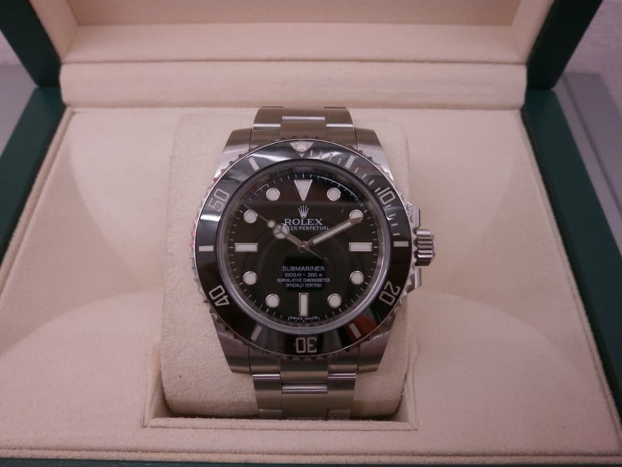 ロレックス　サブマリーナノンデイトの買取実績　【岡山県/岡山市/北区】 岡山県岡山市にあるザ・ゴールド 岡山中央店の画像1