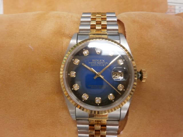 ROLEX（ロレックス）　デイトジャスト　買取実績　【岡山県/岡山市/北区】 岡山県岡山市にあるザ・ゴールド 岡山中央店の画像1