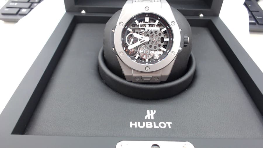 ウブロ　ビッグバン メカ10 チタニウム 　買取実績　【岡山県/岡山市/北区】 岡山県岡山市にあるザ・ゴールド 岡山中央店の画像1